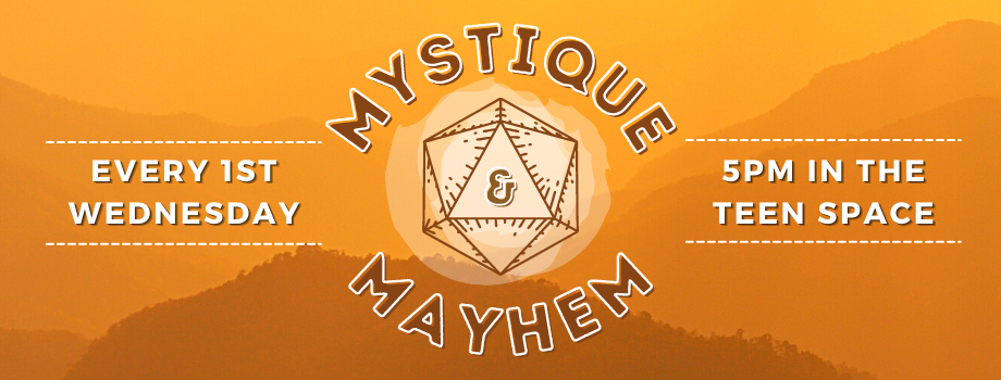 Mystique and Mayhem program flyer